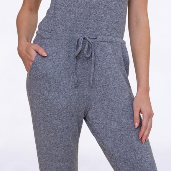 Claire Brushed Lounge Jumpsuit - Picture 5 of 8